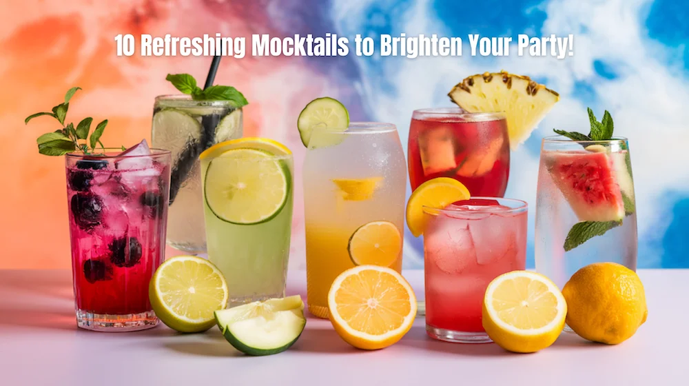 10 Refreshing Mocktails for Your Next Party