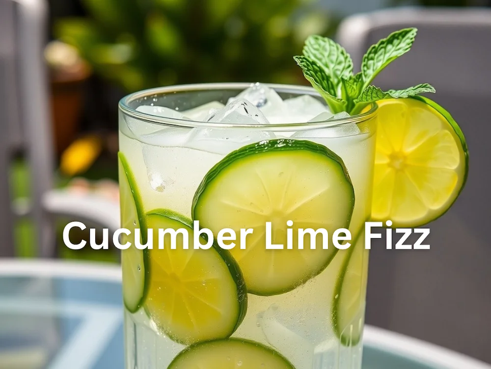 Cucumber Lime Fizz