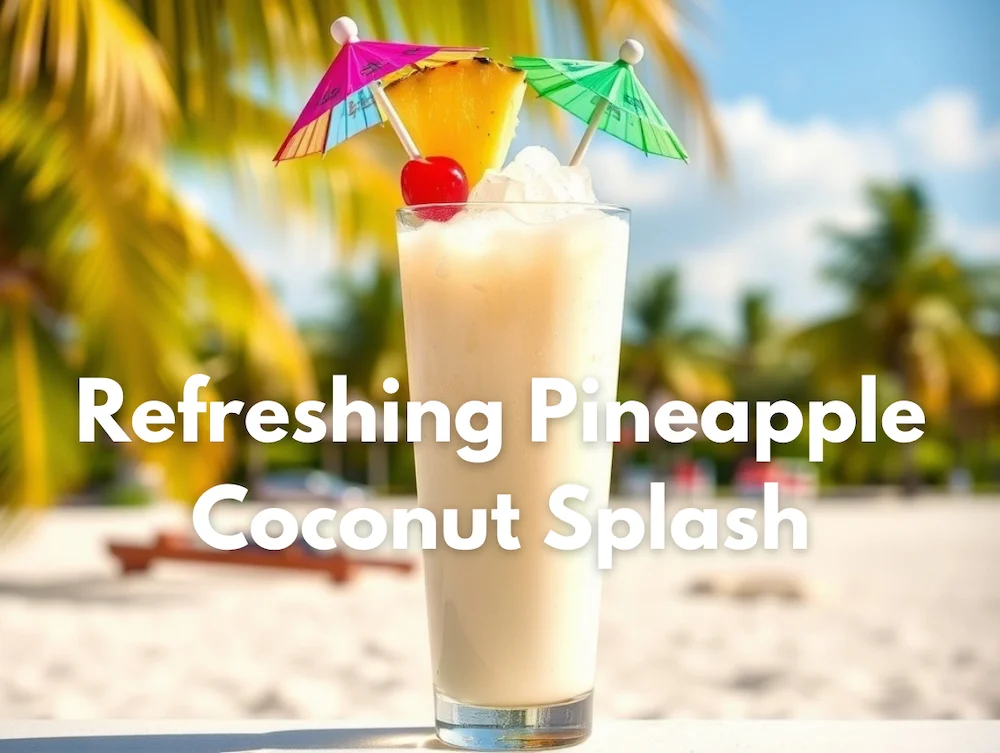 Refreshing Pineapple Coconut Splash