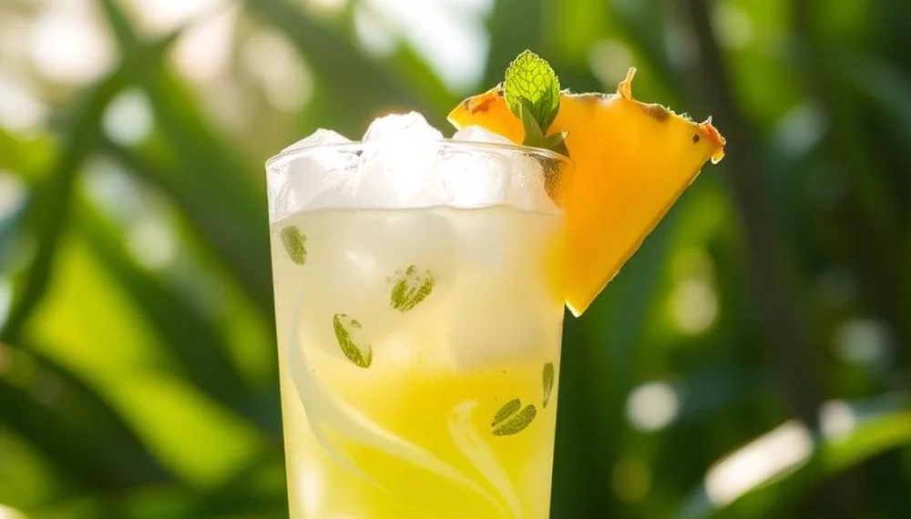 Tropical Breeze Cooler mocktail